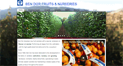 Desktop Screenshot of bendorfruits.com